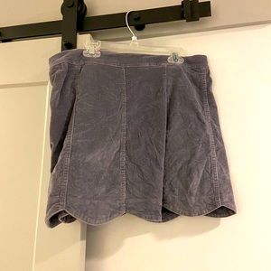 Corduroy skirt